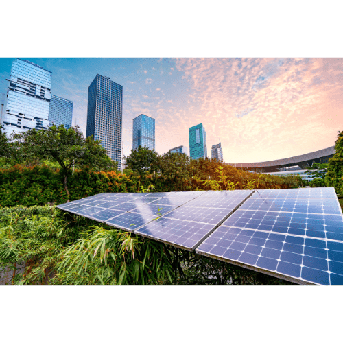 Innovative renewable energy developments, including solar-powered projects led by MIBS Corp Real Estate Investment Experts.