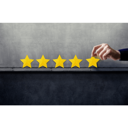A five-star rating that highlights MIBS Corp’s reputation as trusted real estate investment experts.