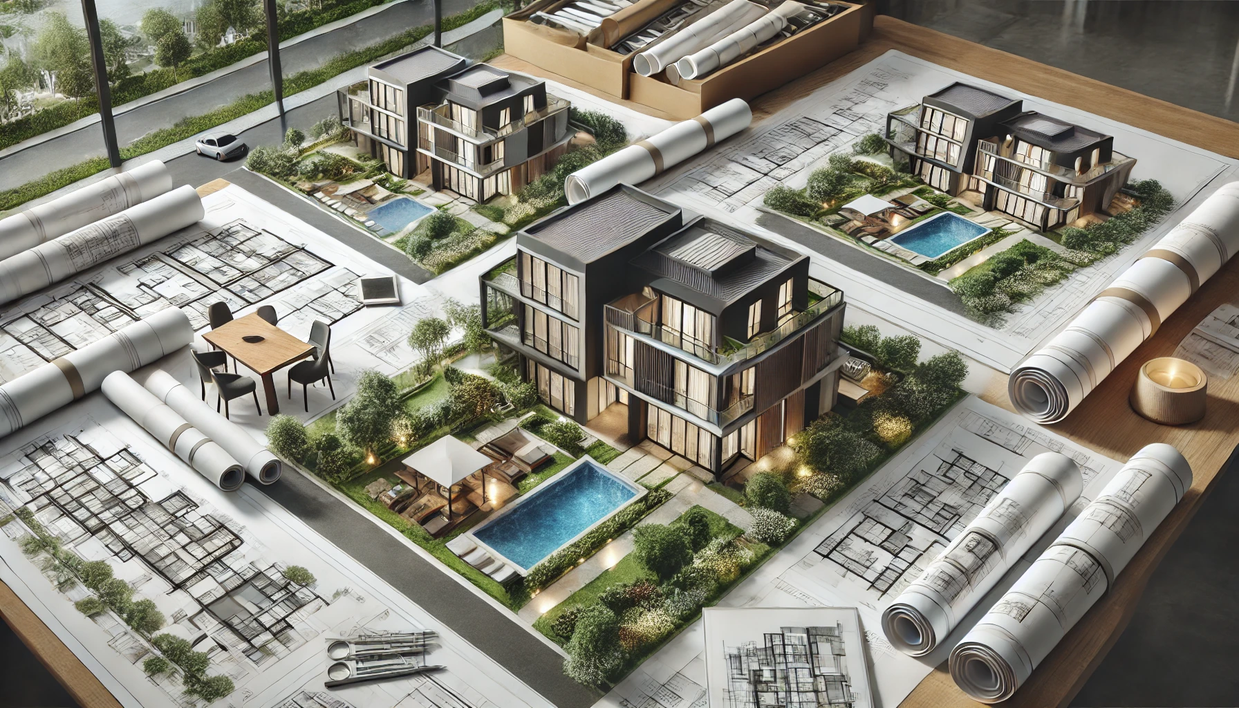 Innovative real estate project design showcasing future-ready luxury developments designed by Real Estate Investment Experts.